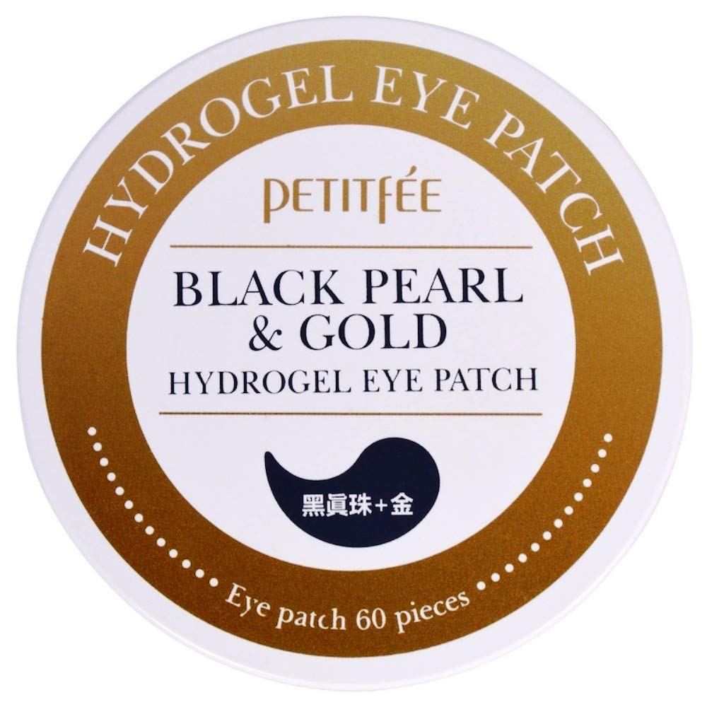 werpower Petitfée Black Pearl & Gold Benda in Idrogel Trattamento Sotto gli Occhi 60 Pezzi
