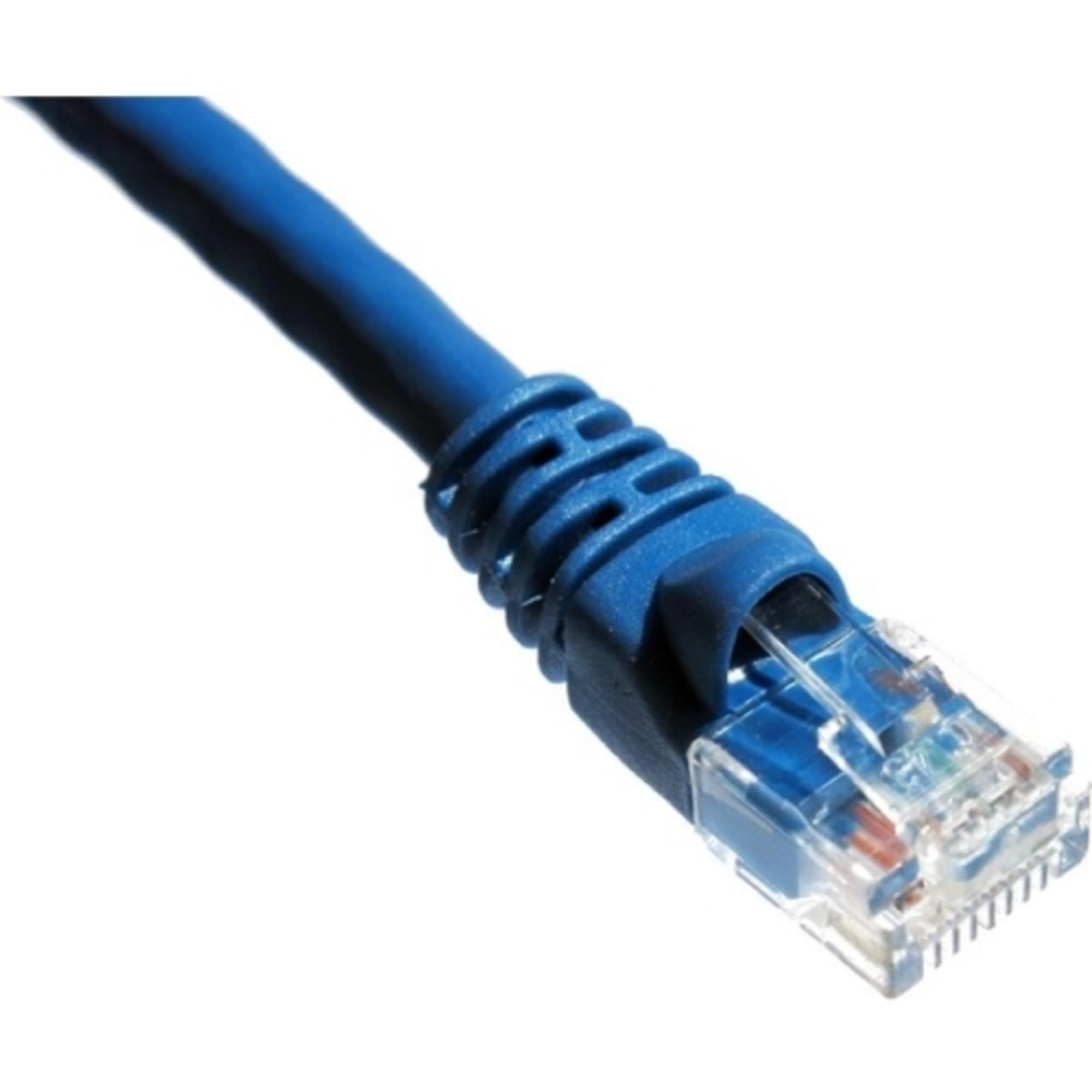 Axiom Cat6a, 75ft - Cable de Red, Cable de Datos (75ft, 22,86 m, Cat6a, UUTP (UTP), RJ-45, RJ-45, Azul)
