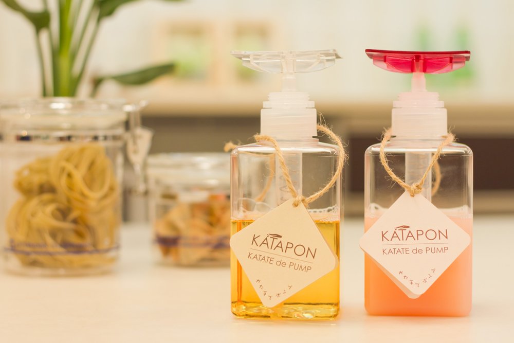 Amazon｜かたポン 400ml用 【片手でワンプッシュ】 クリア｜ソープ