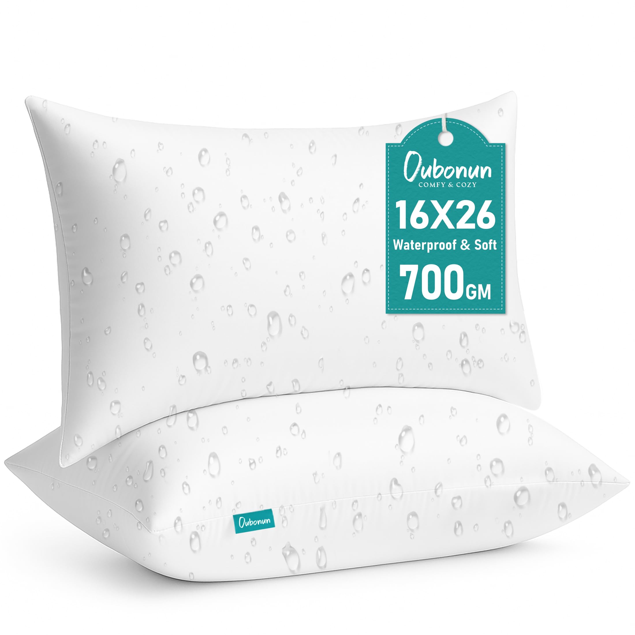 Waterproof Outdoor Pillow Inserts - Set of 2 -14 Waterproof Outdoor Pillow Inserts - Set of 2 -14