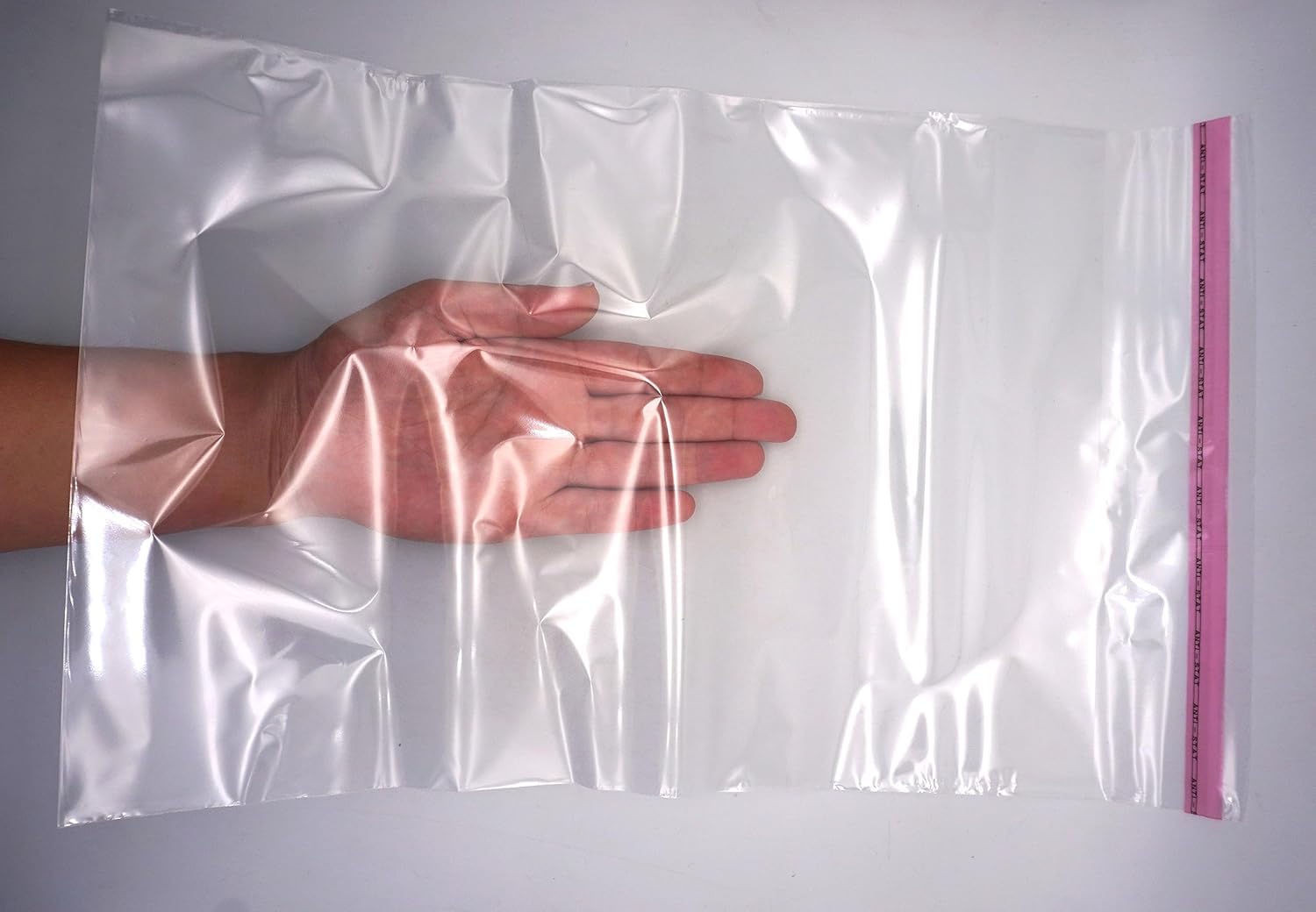 SKIR'CO Sacchetti in cellophane trasparente, autoadesivi, per alimenti, 25 x 35 cm, 600 pezzi