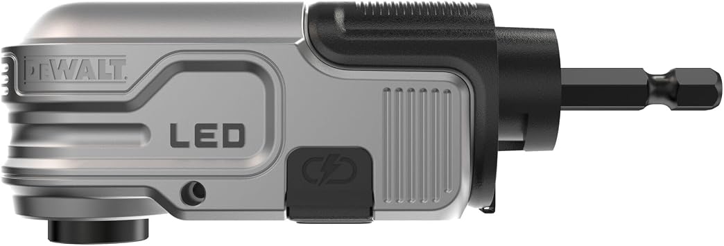 DEWALT FLEXTORQ Lighted Modular Right Angle Attachment for Impact Driver (DWALRAFT)