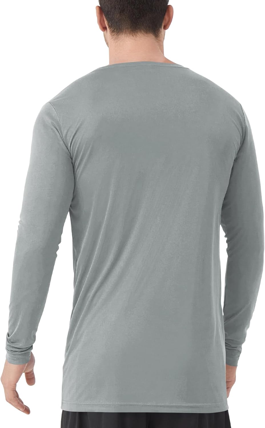 Men's Tall Rash Guard Long Sleeve T Shirts - UPF 50+ Sun Protection Tee Shirt for Fishing, Swim, Hiking - Image 5