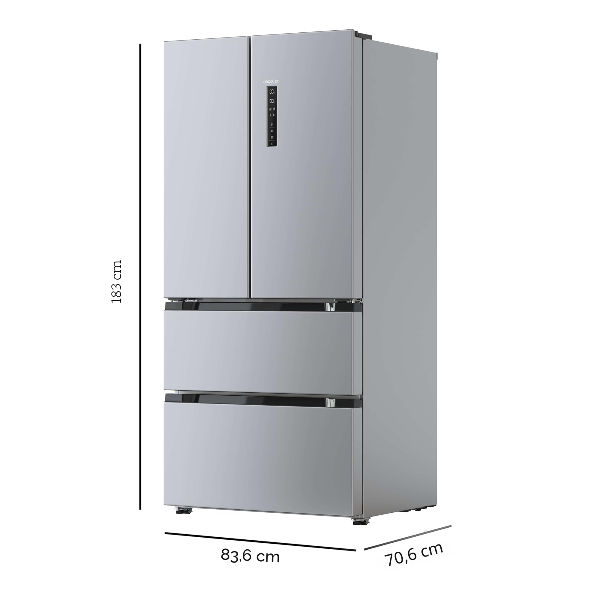 Bolero FD 510 Inverter Plus Raffreddatore French Door - Dettaglio
