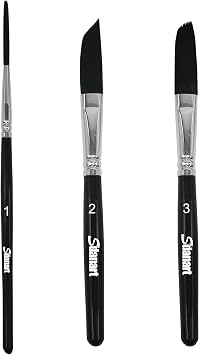 Pinstriping Brush 3 pcs High Performance Striping Brushes,Sdanart Long Liner Brush,Script Liner Brush,Sword Brush, Scroll Brushes, Professional Art Paintbrushes Paint Brushes