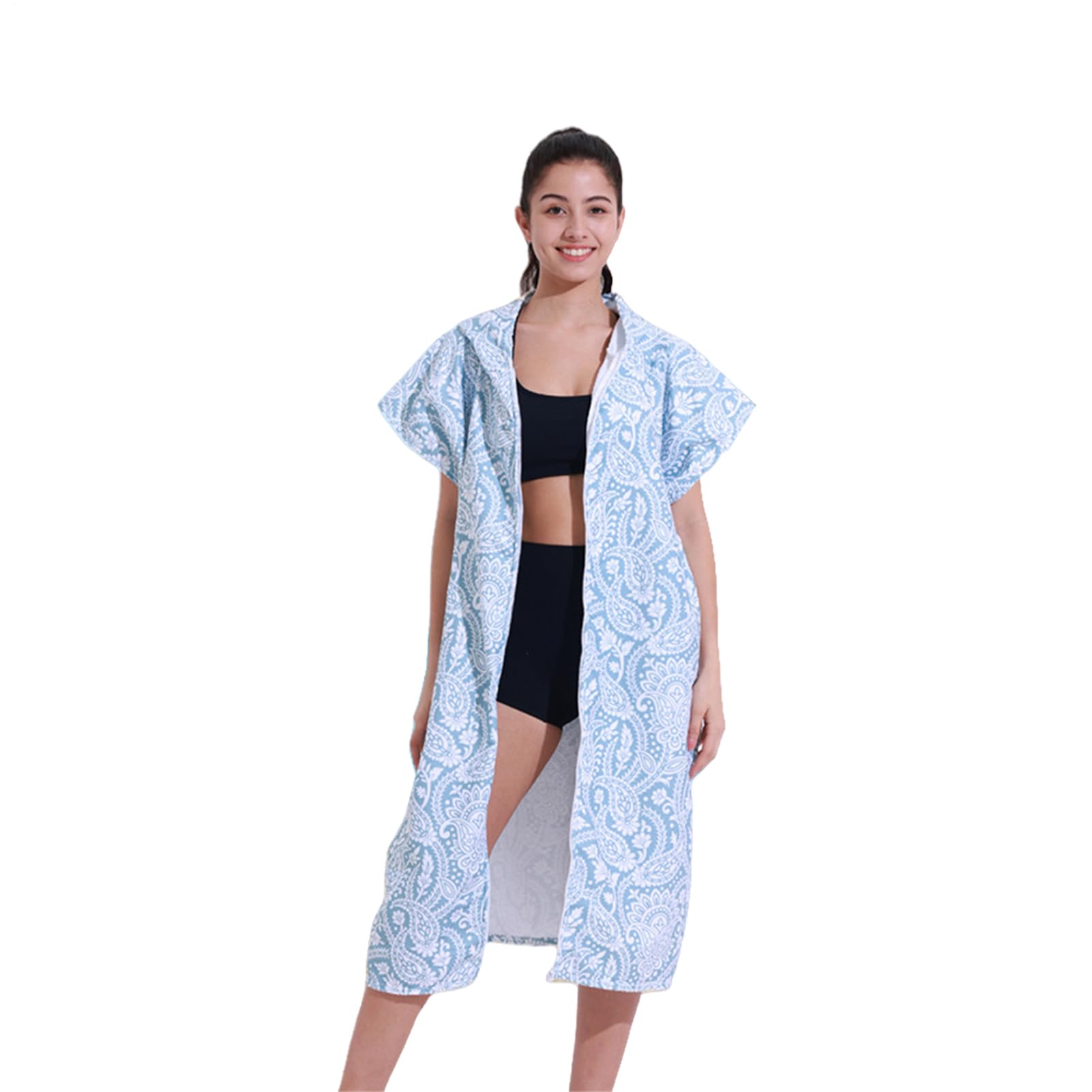 Serviette de plage absorbante en microfibre pour le sport