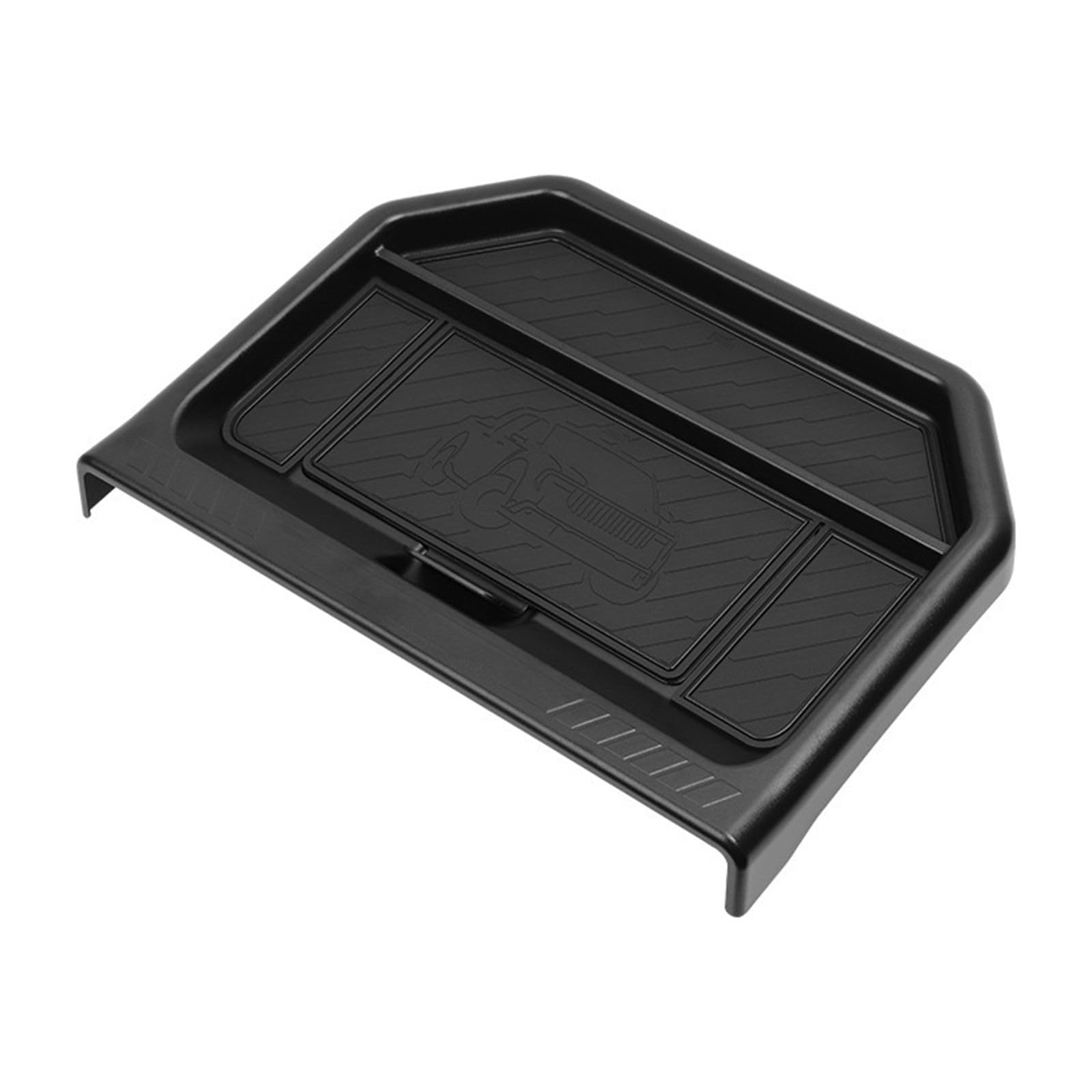 Laikoutd Car Central Control Storage Box Space Saving Accessory Dashboard Tray for 2025 Vehicles Central Control