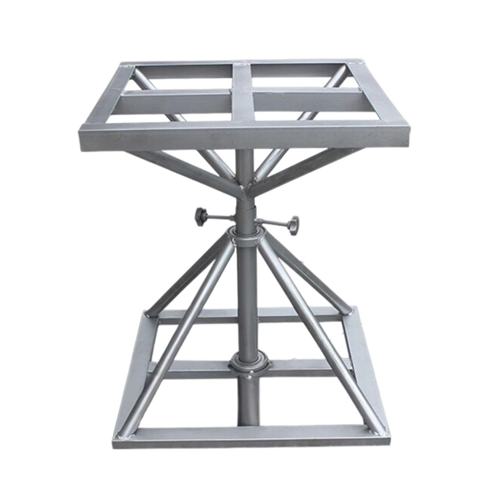 Zincato 360° Girevole Sollevabile Supporto Rotante, Tavolo Girevole