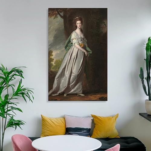 Miniatura 6 de George Romney, Mrs. Thomas Scott Jackson, impresiones artísticas, arte vintage, arte de pared en lienzo, impresiones artísticas famosas, póster