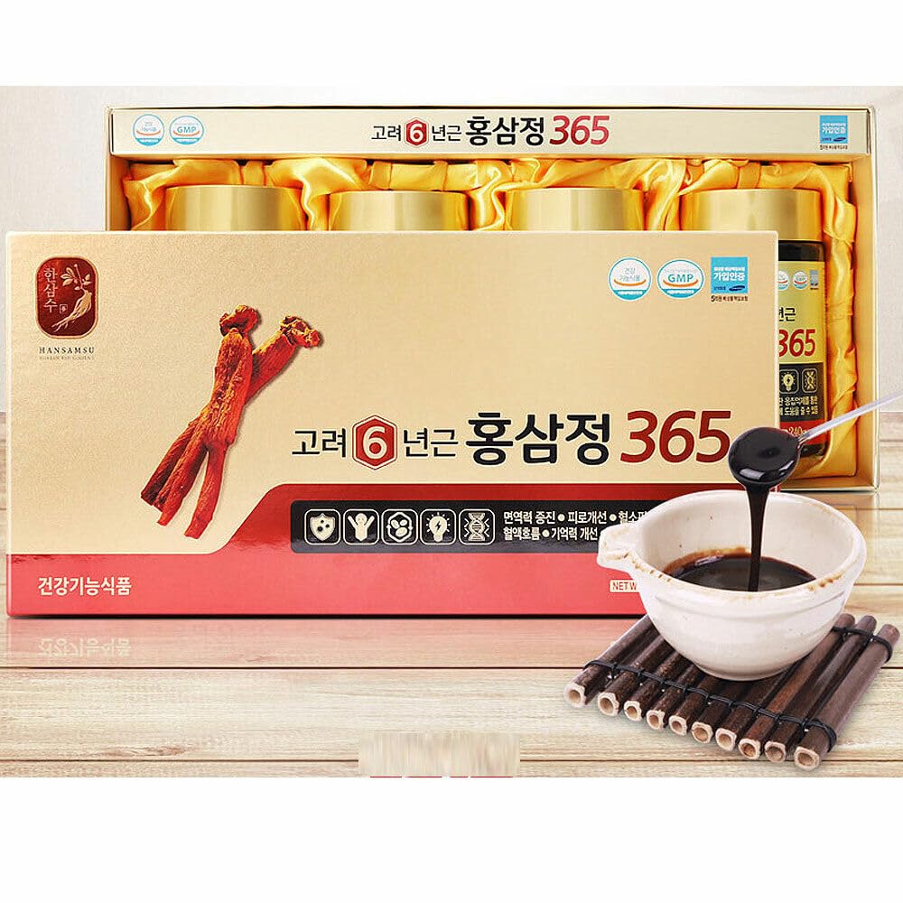 Amazon.com: 1 Set Box - 365 Korean Red Ginseng 6 Years Old Extract