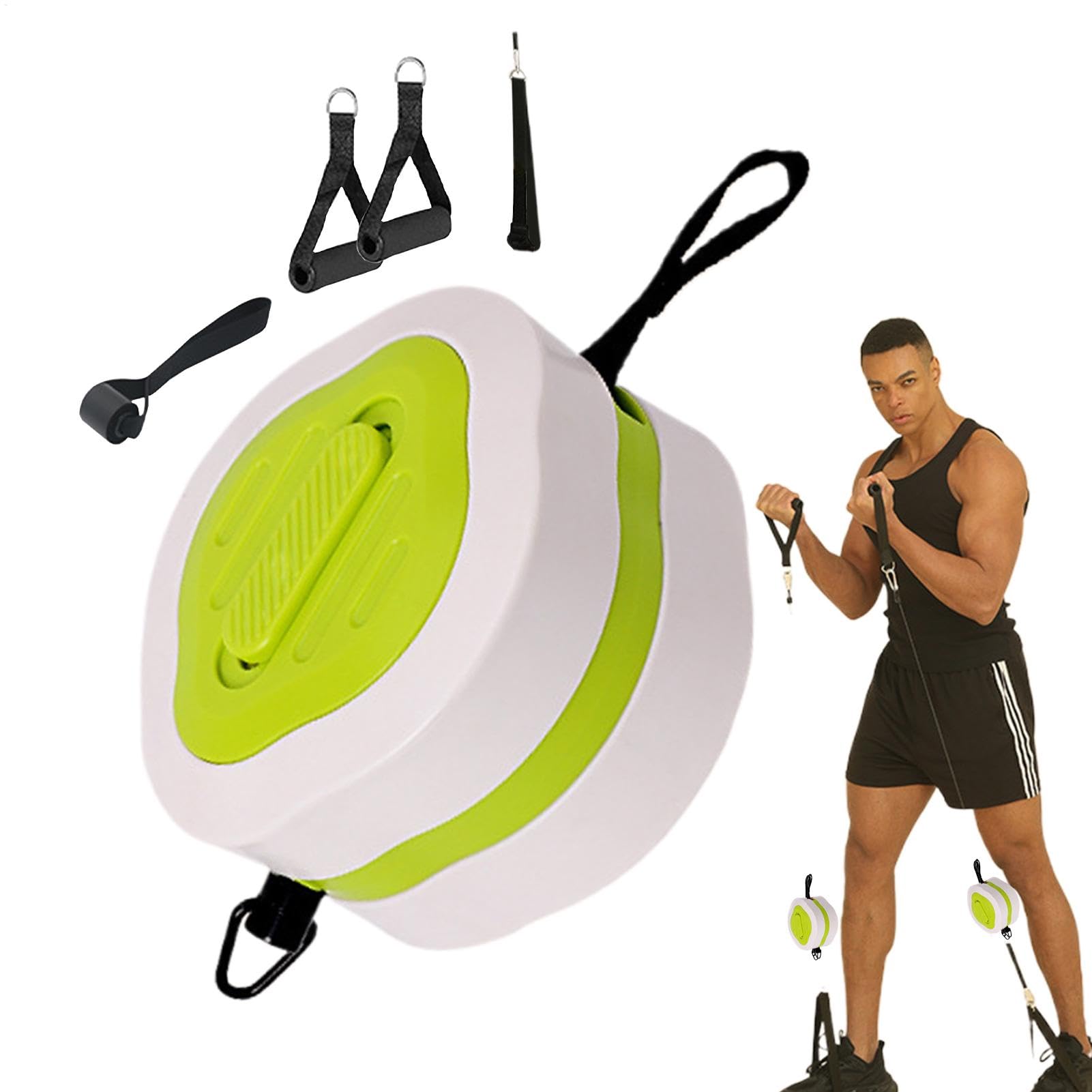 Bandas de ejercicio con asas, herramienta de entrenamiento de antebrazo, entrenador de fuerza de brazo ligero, ejercitador de brazo flexible, entrenador de antebrazo para adultos, mujeres y hombres