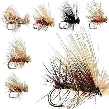 Amazon | artlies ドライフライ エルクヘアーカディス 7カラーセット