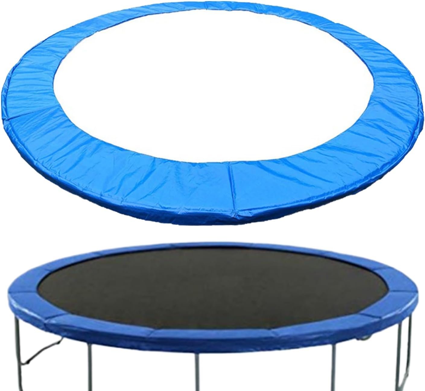 Trampoline Repalcement Safety Pad Waterproof Trampoline Spring Cover Round Frame Pad Trampolines Accessories Tear Resistant