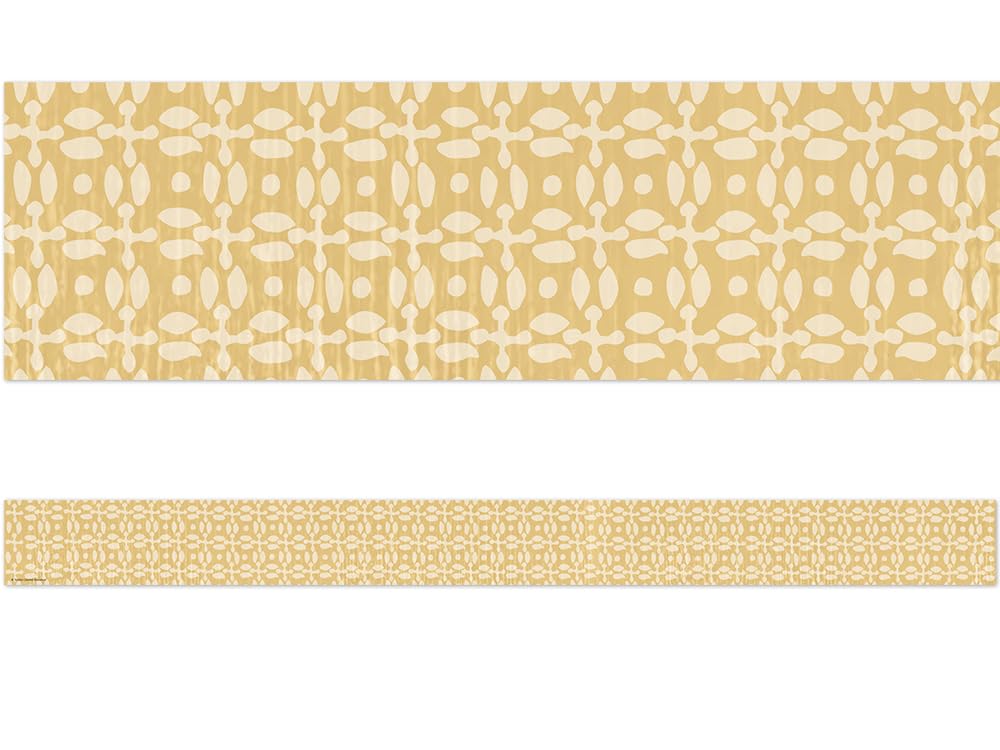 Teacher Created ResourcesClassroom Cottage Buttercup Straight Border Trim (TCR7180)