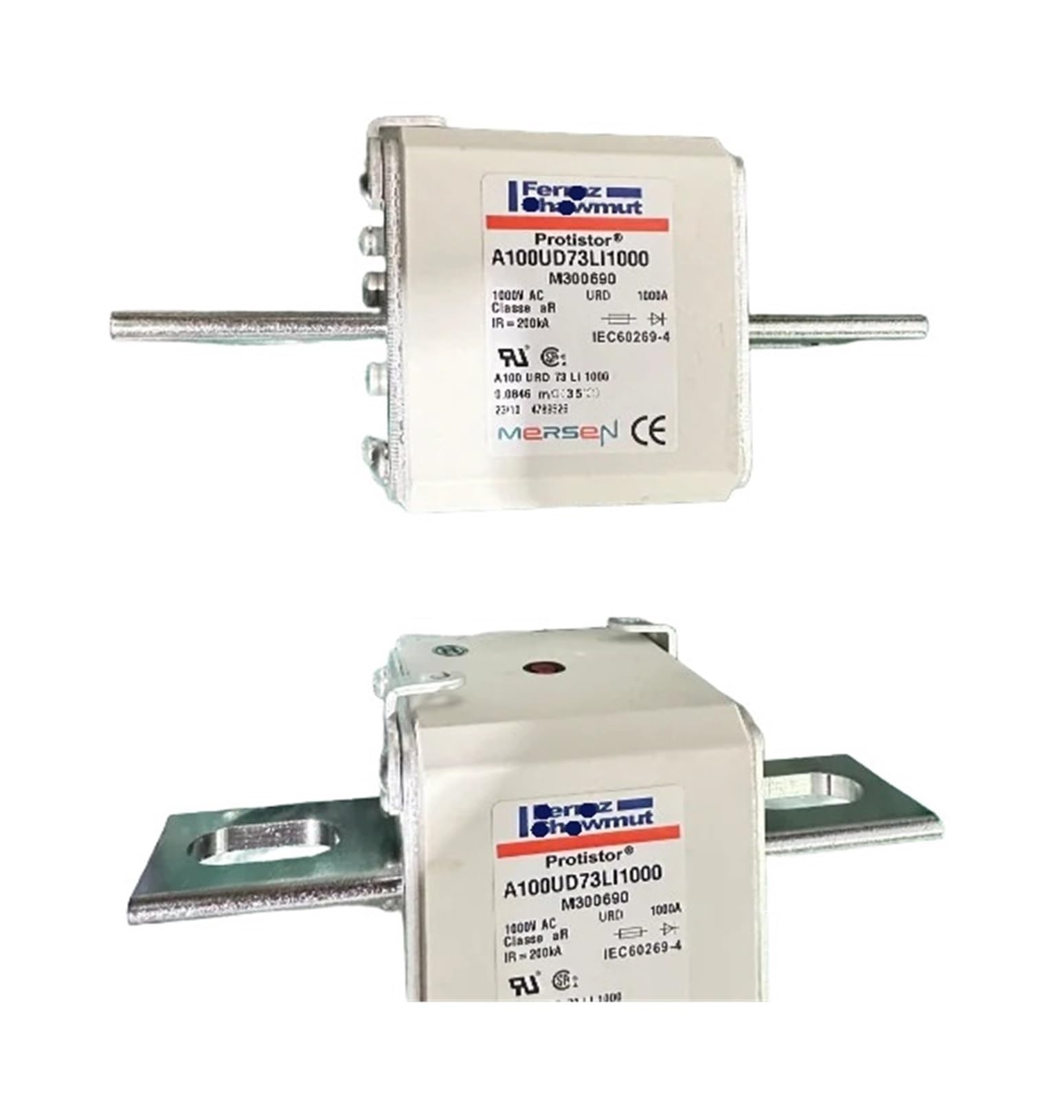 Fusible A130UD73LI630 H300686 haute performance contre les surcharges électriques