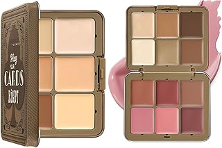 Paleta de crema de rubor y corrector de 12 co...