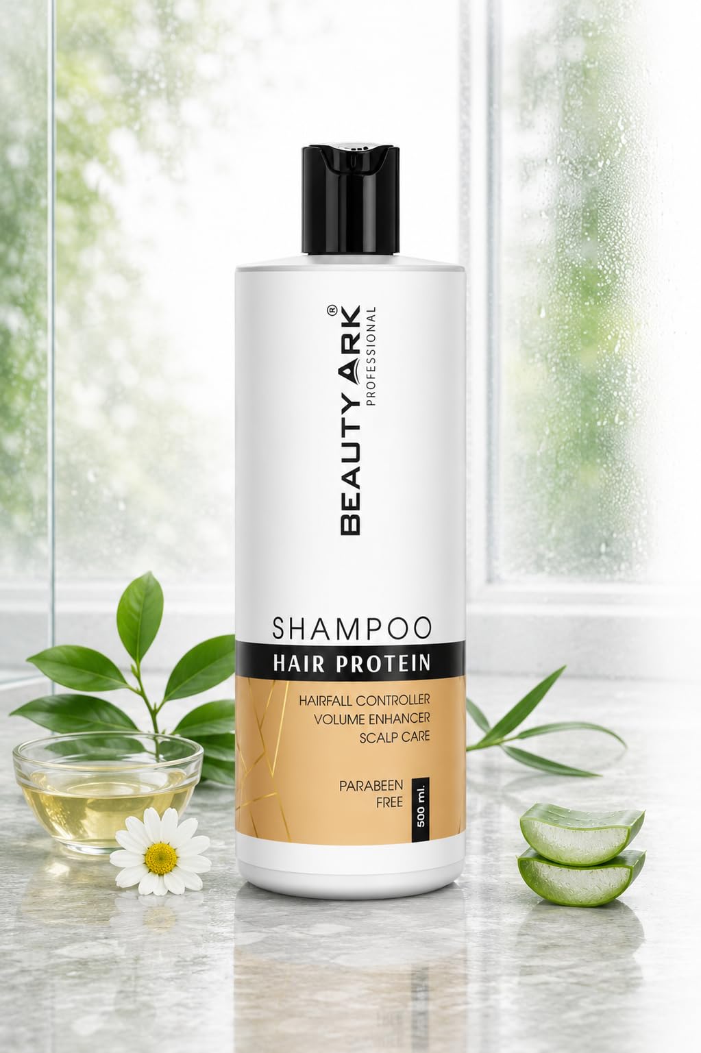 Beauty Ark Professional Hair Protein Shampoo, Hairfall Controller, Volume Enhancer, Scalp Care, Paraben Free, 500ml-picture-38