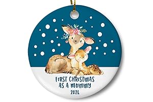 First Christmas as a Mommy Ornament, Holiday Keepsake for New Mom