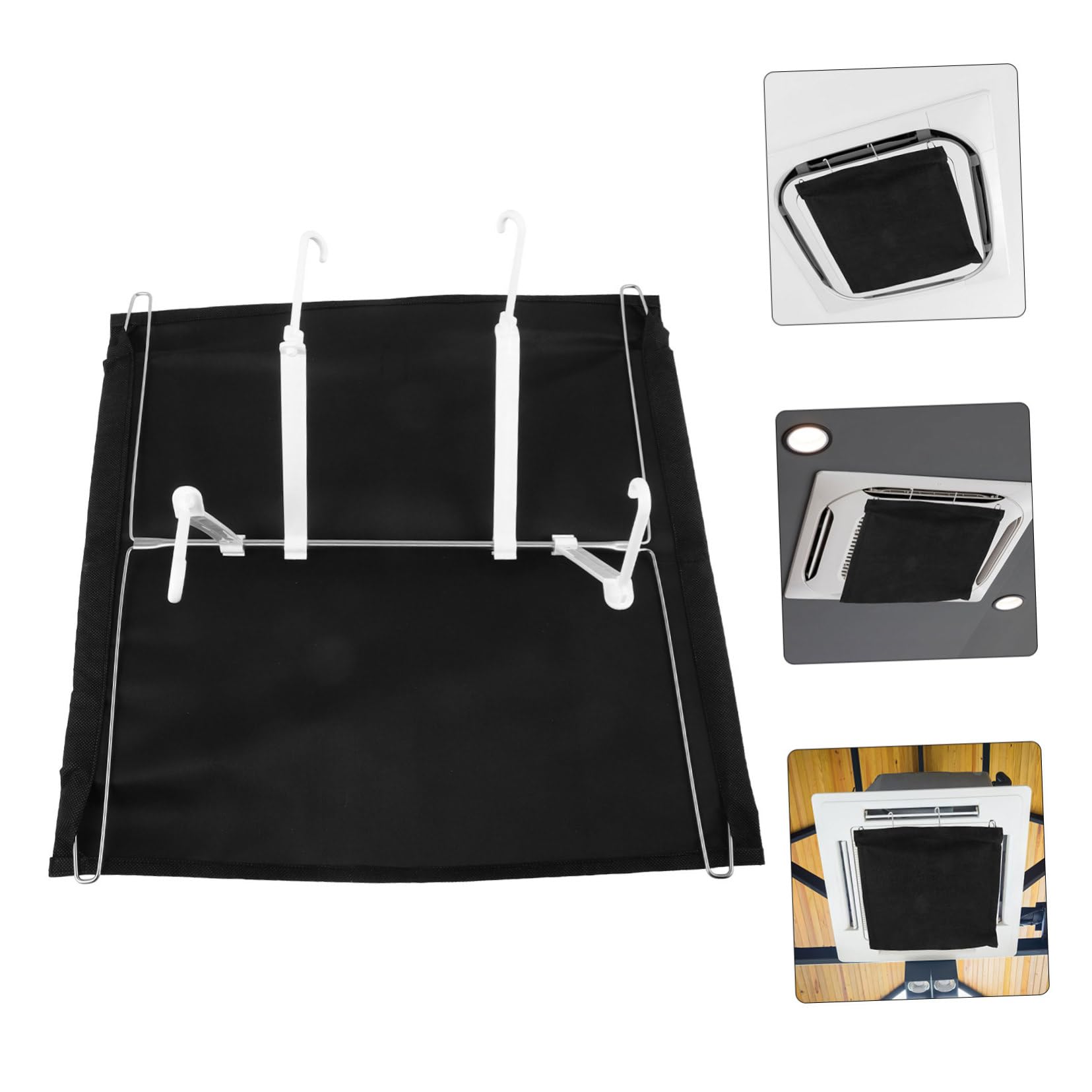 OSALADI 2piezas Deflector para Aire Acondicionado Cubierta Ventilación para Salas y Protección contra De Aire Diseño Elegante