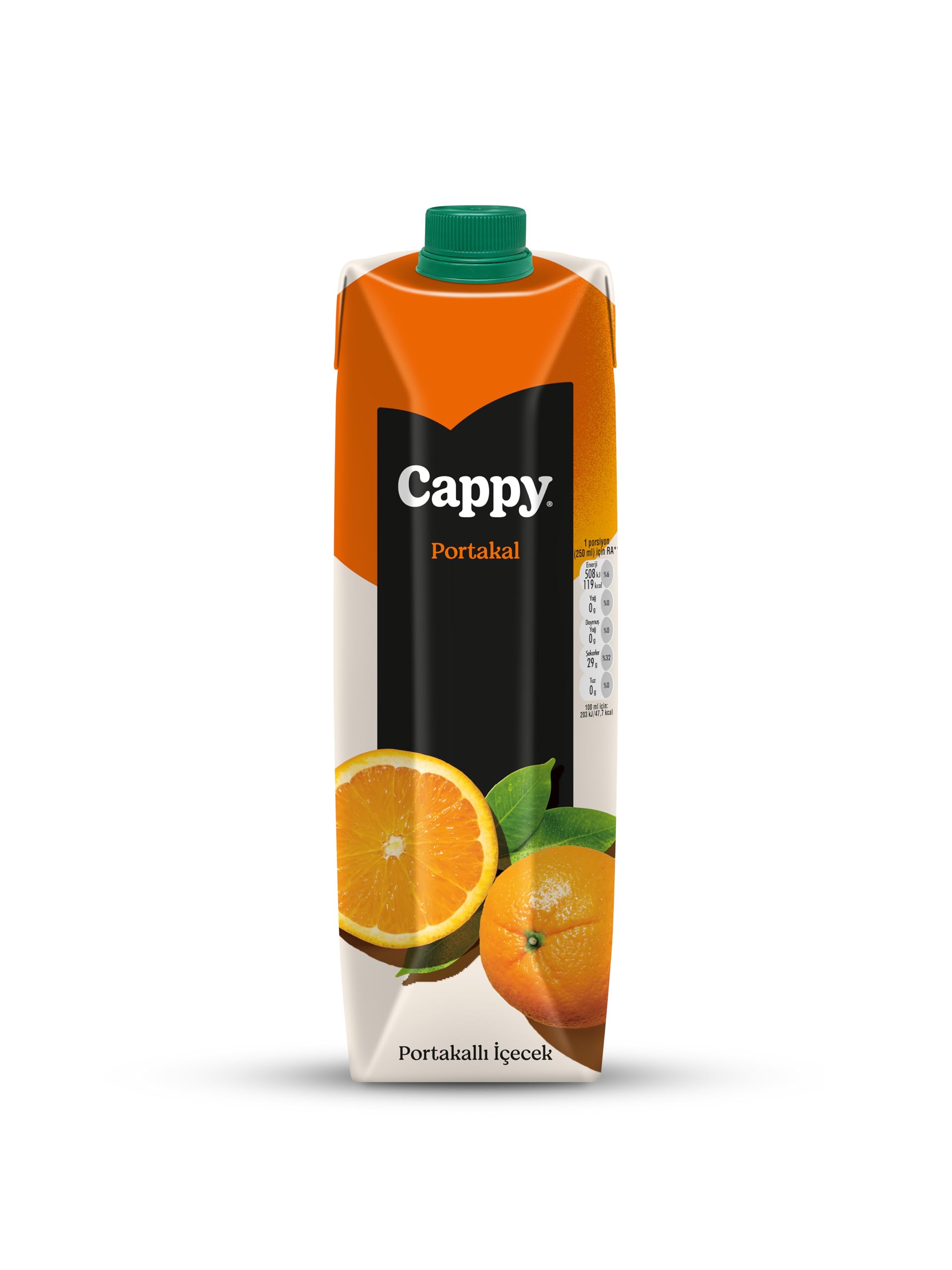 Cappy Portakallı İçecek Karton Kutu 12x1 L