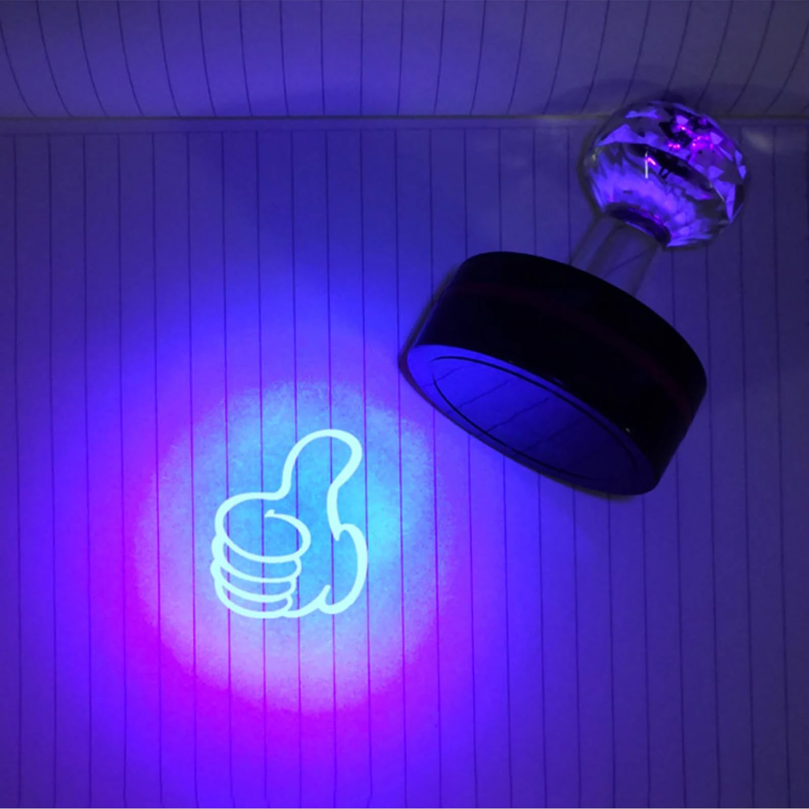 Personalized Your Own Fluorescent Stamps, Magic Invisible Ink UV Light Fluorescent Ink, Customizable Funny Gifts