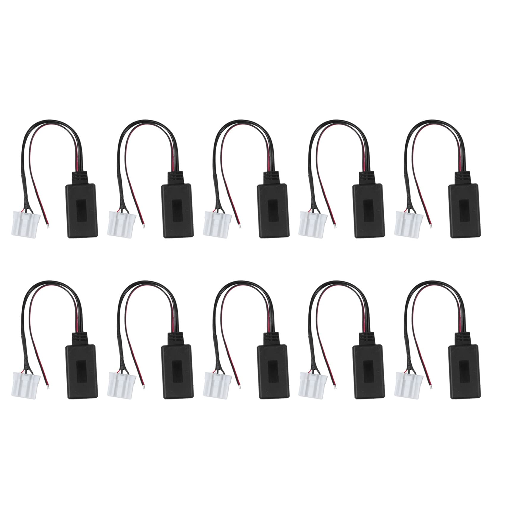 rieder 10 x samochodowy bezprzewodowy adapter muzyczny Bluetooth AUX kabel audio do 2, 3, 5, 6, Mx5, Rx8