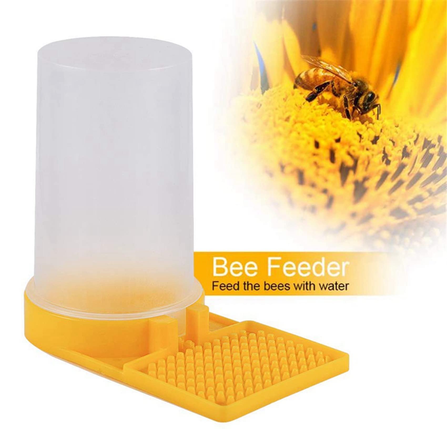 4 Paquetes Colmena Dispensador de Agua para Apicultura Alimentador de Entrada de Colmena de Abejas Bebiendo Equipos