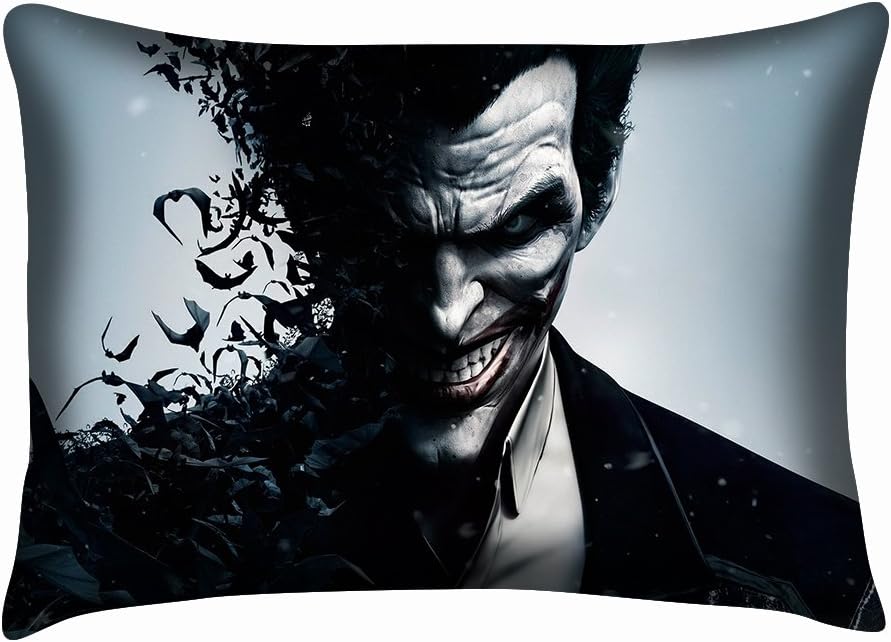 Morimo Batman Pillow Case Custom Zippered Both Sides Cover 20x30 Inch