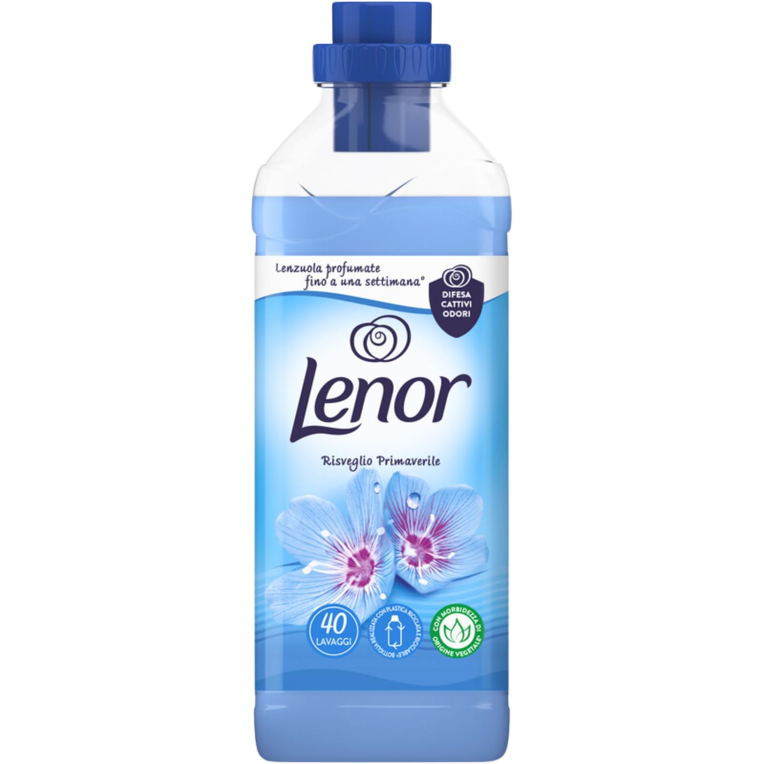 Ammorbidente Concentrato Profumato Bucato – Risveglio Primaverile kit con Spugna Brandizzata SPESA & RISPARMIO Inclusa – Variazioni 4/8/12 Pezzi – 840 ml (12)