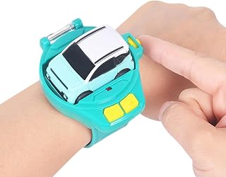 PRIME DEALS Mini Remote Control Watch Toy - Cartoon RC Racing Car Cute Watch Toy Gift for Kids, Multicolor Price In India