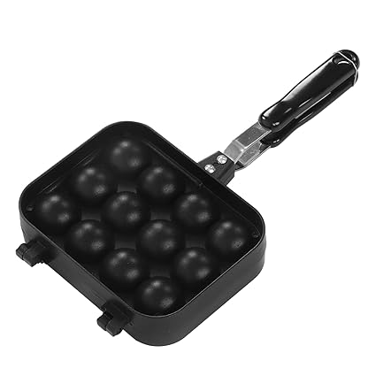 EXCLUZO Takoyaki Pan Easy to Clean Frying pan Takoyaki Pan