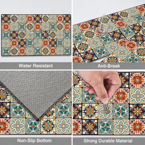 Image of Kitchen Anti Slip Mat for Floor, Waterproof Washable Kitchen Mats, Non Slip Kitchen Floor Mats for Home, Soft Mats for Kitchen, Kitchen Mats for Floor Anti Slip (RAJWADI MAT)