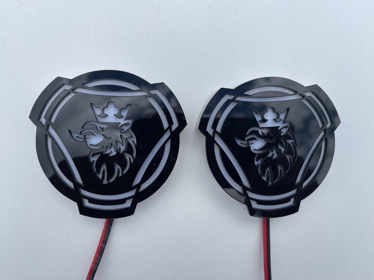 Scania LED Greif Logo - dla osłony przedniej ciężarówki