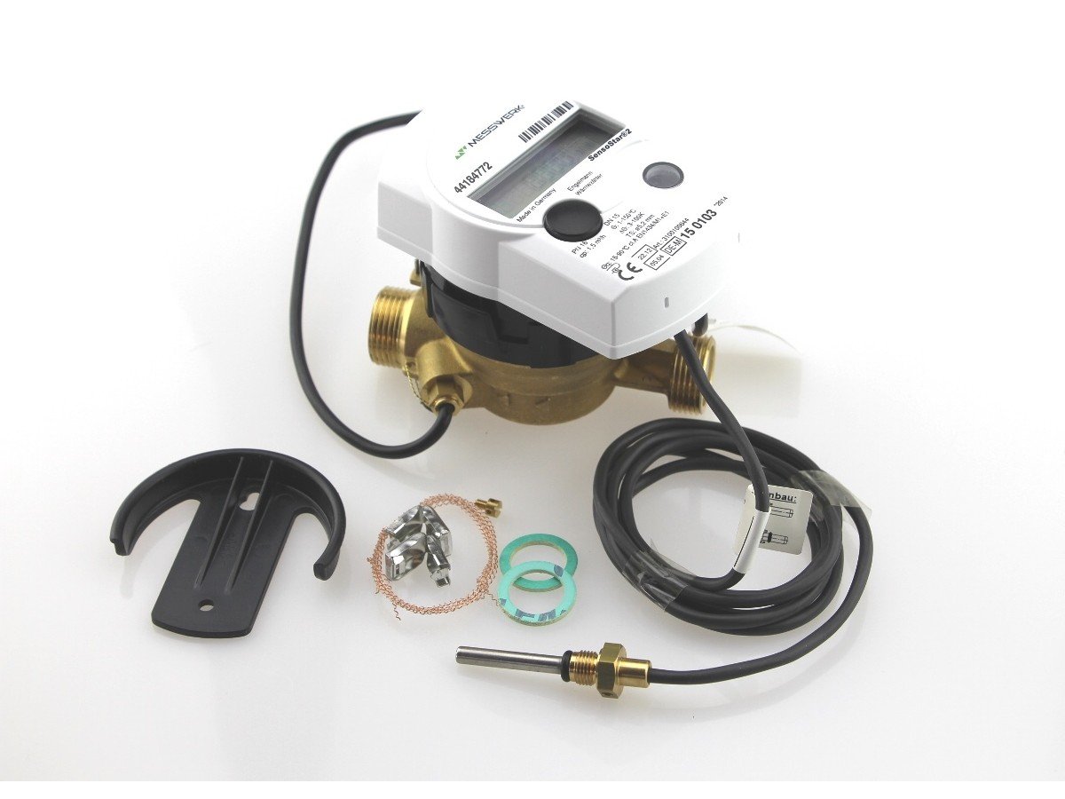 Wärmezähler SensoStar E Einstrahl - MID 2014/32/EU Qn 0,6 M³/h 3/4 Zoll