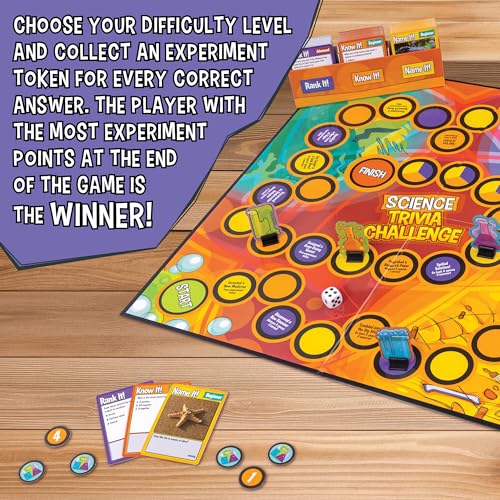 Juego de Mesa Ciencia Trivia Challenge para Niños 7+ miniatura 3