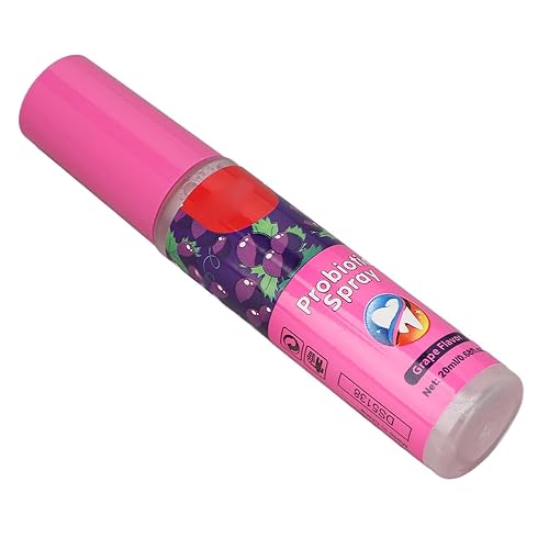 Miniatura 2 de Spray bucal hidratante refrescante de uva de 0.7 fl oz, portátil y duradero, elimina los malos olores, salud bucal, conveniente con aceites