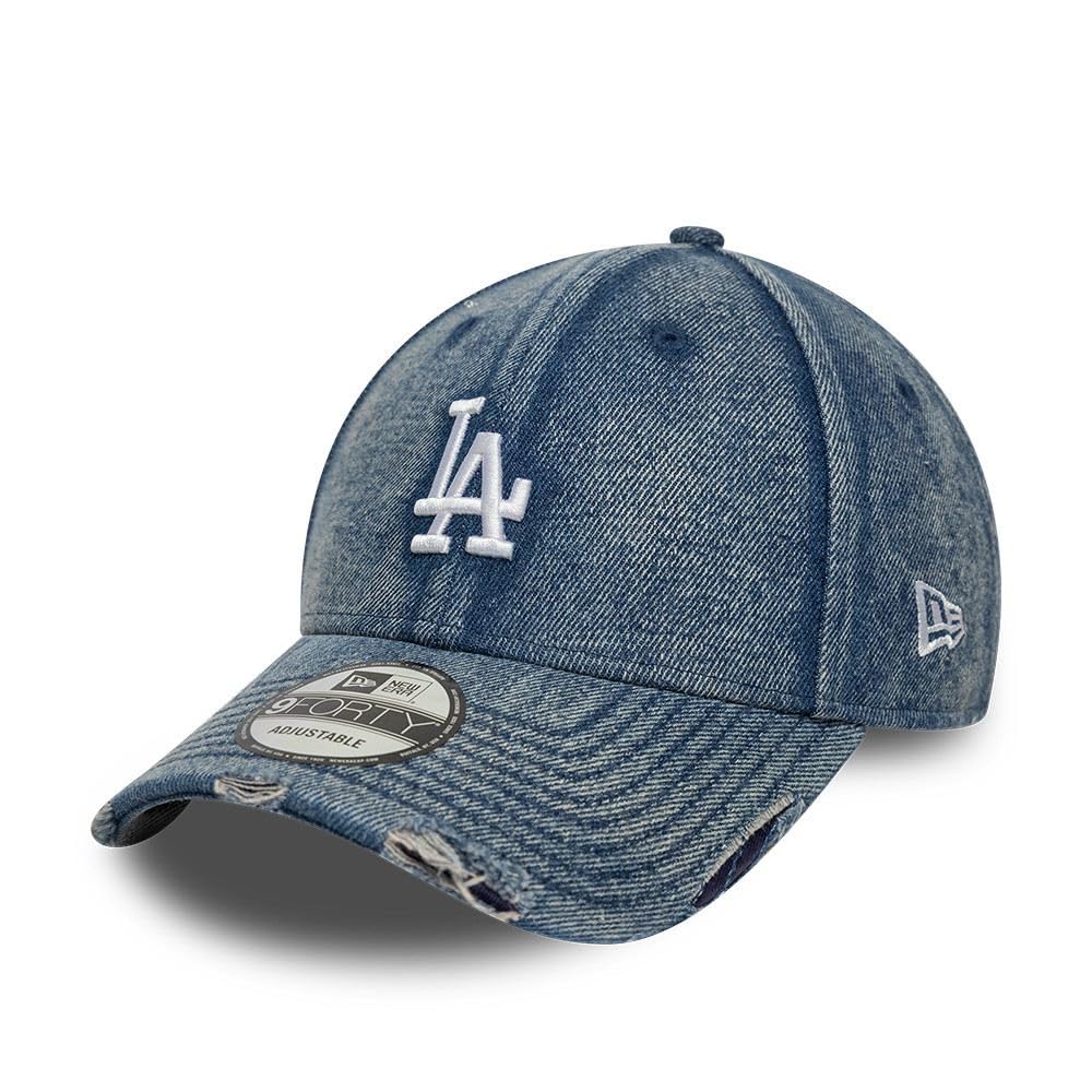 New Era New York Yankees Acid Wash Denim 9FORTY Cap Blue — image 1