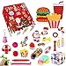 Produktbild Tiktok Fidget Blind Box Adventskalender Fidget Pack, Anti Stress Push Bubble Tastatur Schlüsselanhänger Popping Game Toy Kit Überraschungsgeschenk (7, OneSize)