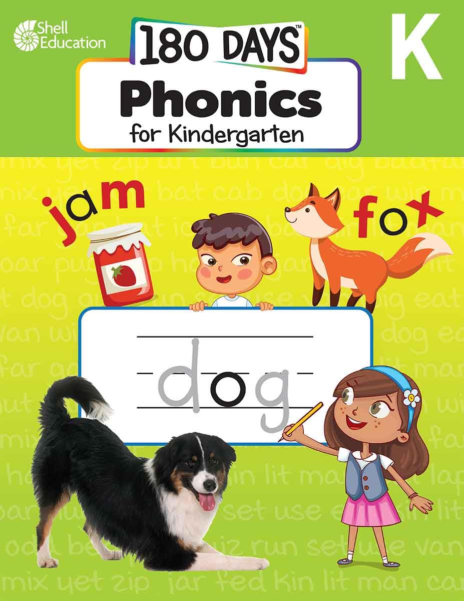 180 Days of Phonics for Kindergarten (180 Days of Practice)