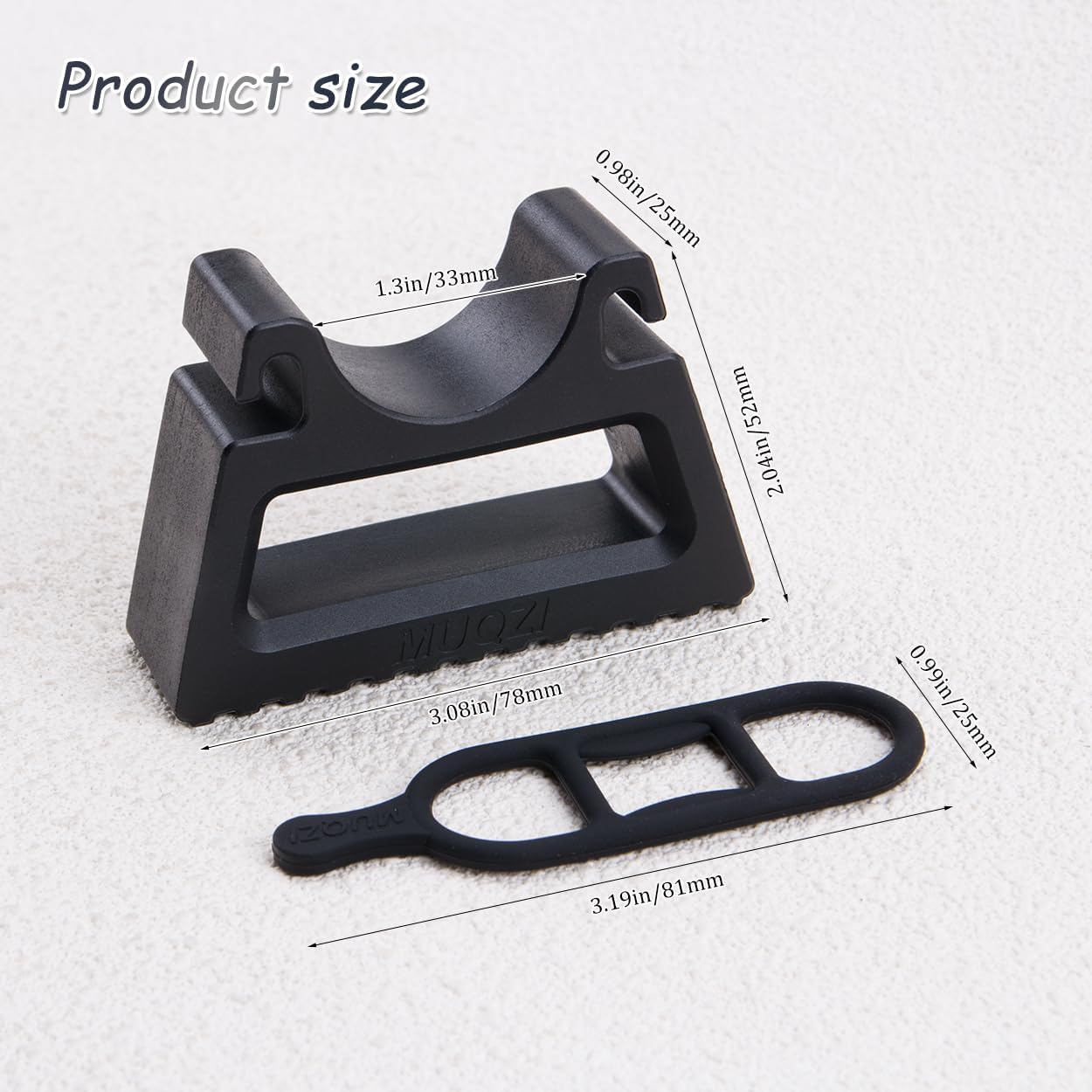 ZORZA 1Pair Mountain Bike Handlebar Stand Clip-On Stabilizer for Easy Bike Repair Plastic Bracket Mount Holder Fits 29~34mm Grips for E-Bike Road Bicycle Maintenance Must-Have image 5