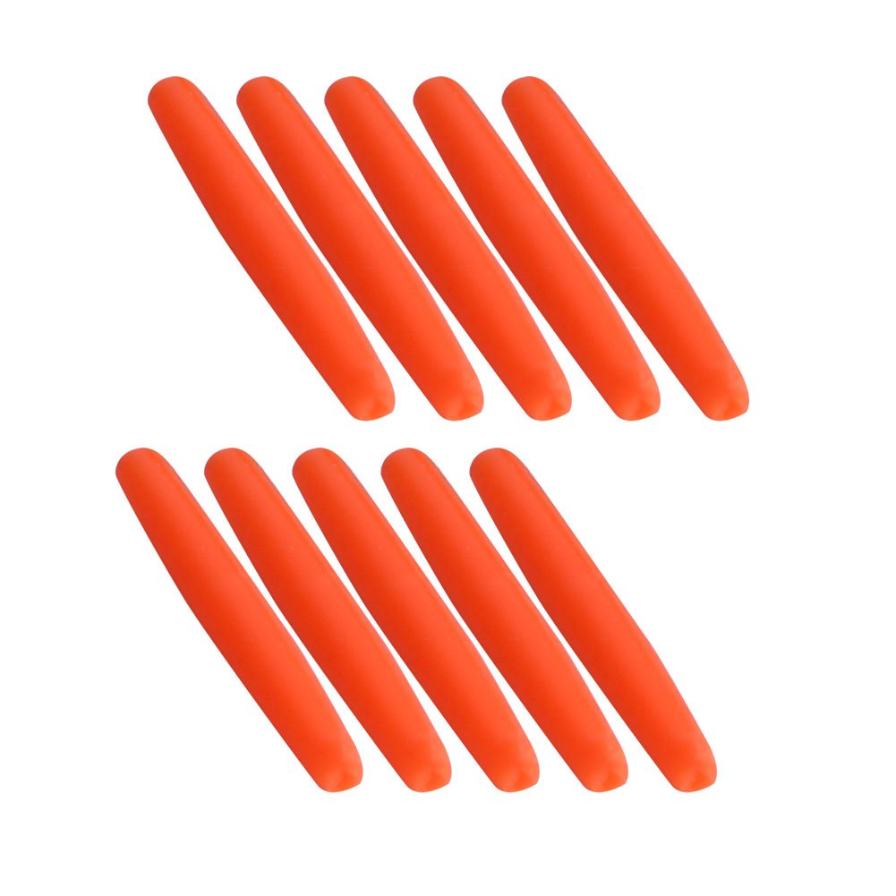 Keenso 100pcs Fishing Float Indicator, fishing corks floats, Tear Drop Indicator Fishing Corks Floats Bobber Tackle Accessory(Orange-M)