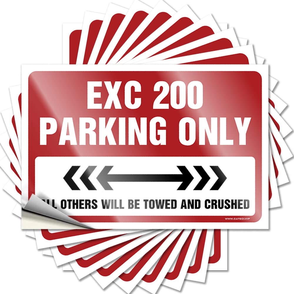 Tattoo - Tiny Case Exc 200 Parking Only for Motorcycle Teen Stuff(6X9CM)