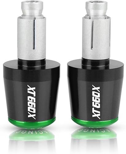 Miniatura 9 de Motocicleta para XT660X 2004-2017 XT660 XT 660 X 660X 2005 78 "22MM Motocicletas Agarres Manillar Tapón Tapón Manillar Perillas Extremo Manija