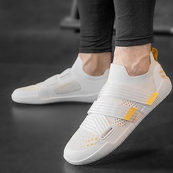Yummsion Zapatos De Fitness Deadlift,Weightlifting Shoes,Zapatillas Halterofilia,Deadlift Shoes Hombres Mujere,Zapatos De Levantamiento De Pesas,Ligeras Y CóModas,para Gimnasio Interior1