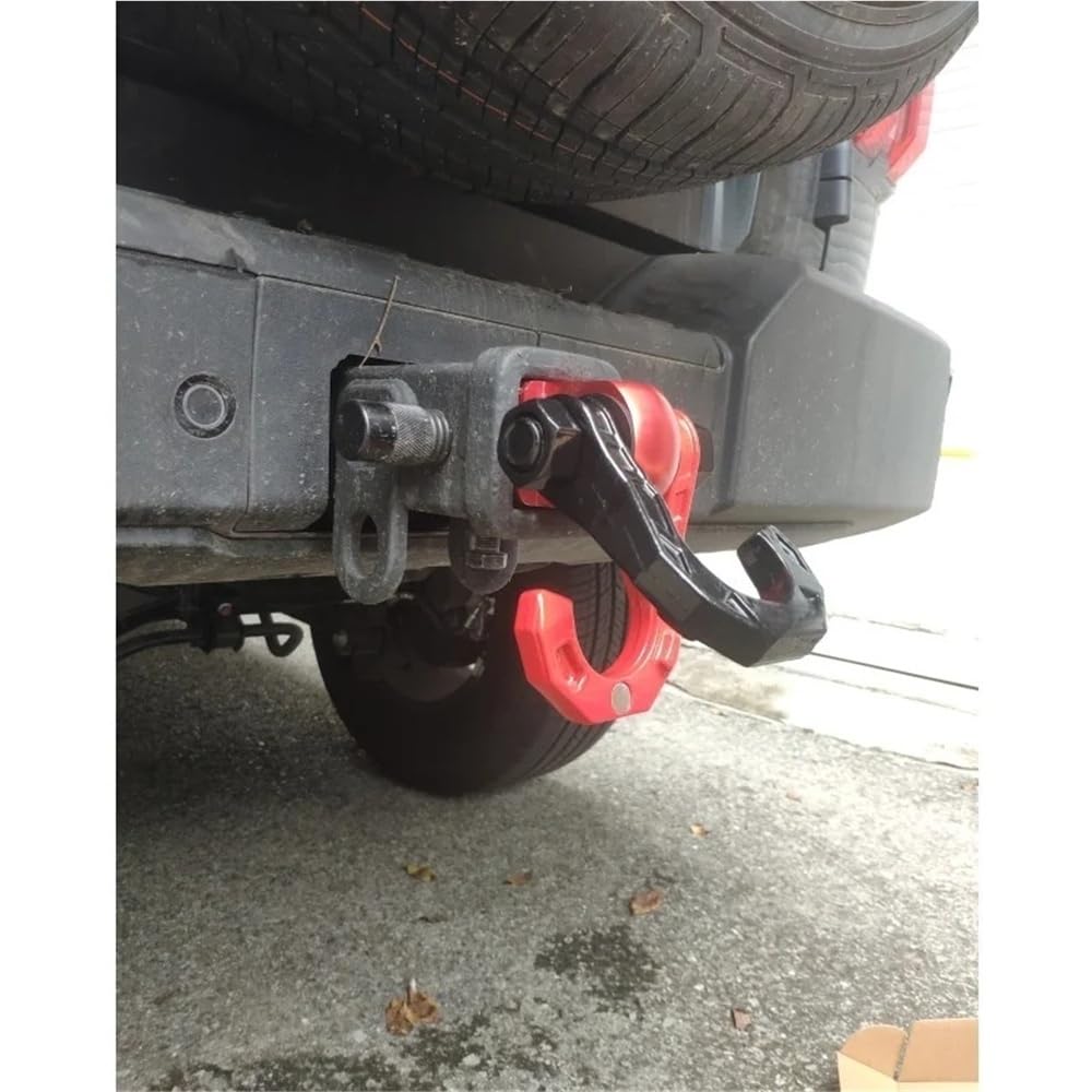 OUTMX Split Trailer Grilli Rimorchio U-Hook 8Ton 0.75" D Grilli per Veicolo 4WD Off-Road Parti Argano Corda Gancio