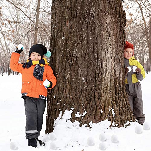 25 Stück Künstliche Schneebälle für Indoor-Schneeballschlachten,Schneeball Weiß Plüsch Schneeball zum Aufhängen, Weiche Plüschbälle, Kunstschnee Für Schneeschlacht für Winter Weihnachtsdekoration