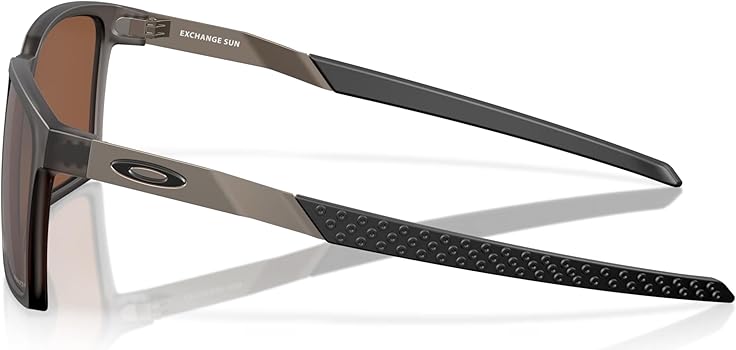 Amazon.com: Oakley Exchange Sun Sunglasses Satin Grey Smoke with