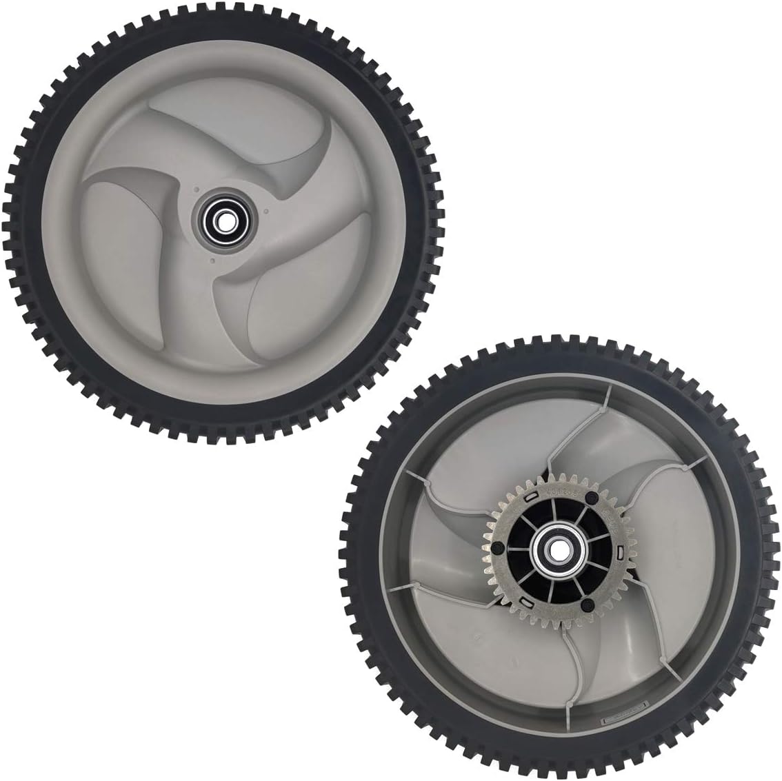 2 pcs11" x 2" Rear Drive Wheel for Husqvarna 585437304 1/2" Center Hole 1 3/4" Bore