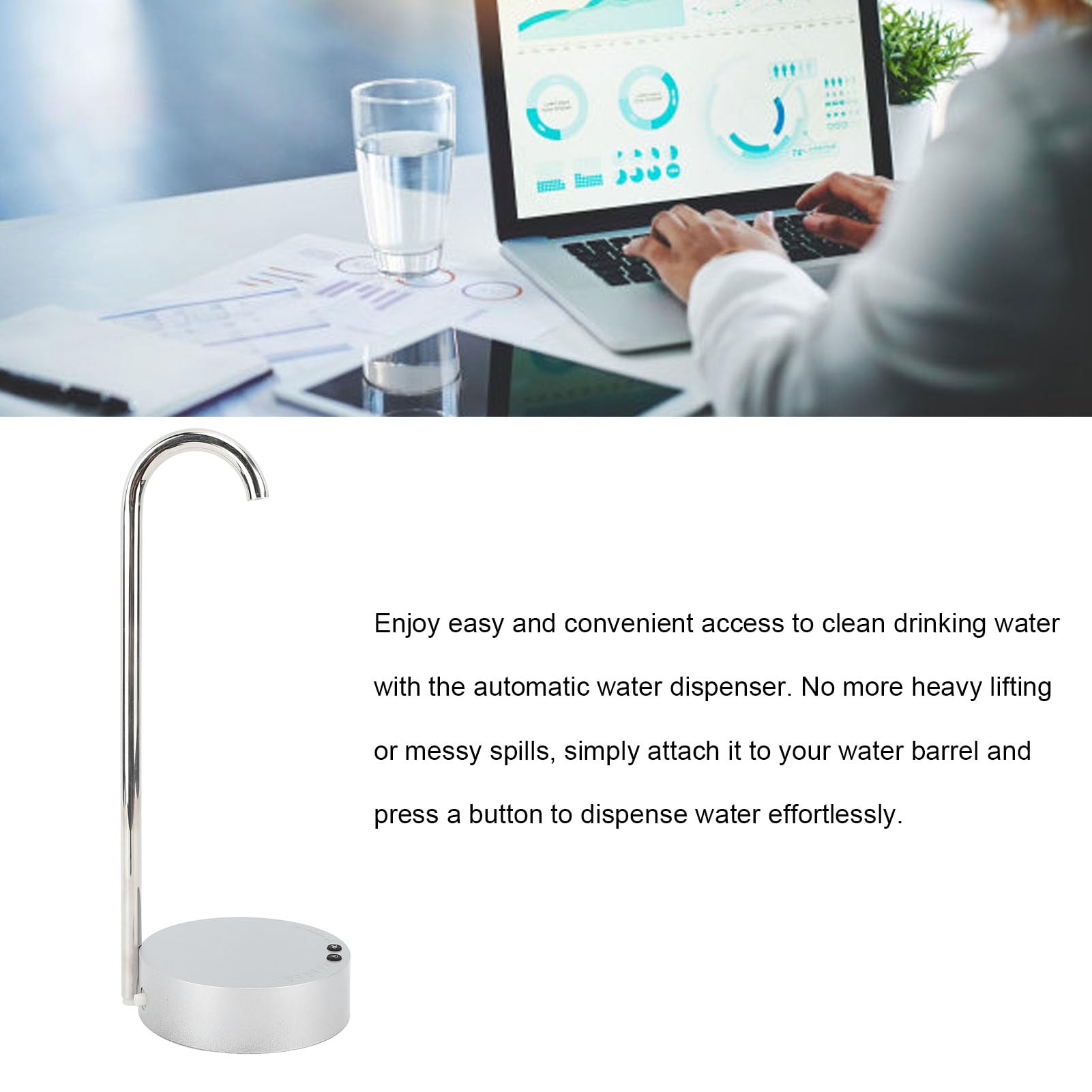 Distributeur d'eau de Bureau Intelligent Pompe Automatique Électrique