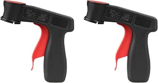Universal Spray Can Trigger Handle, Instant Convert Aerosol Can to Spray Gun, Reusable Spray Paint Gun Adapter Fits Paint Adhesive Lubricant, 2 PCS